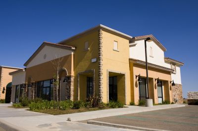 Commercial Stucco Installation detail